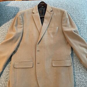 Men’s Ralph Lauren Wool Blazer, Camel 48XL